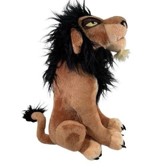 Disney Store Official The Lion King Scar 16" & Nala Plush Stuffed Animal Toy Lot - Picture 4 of 16